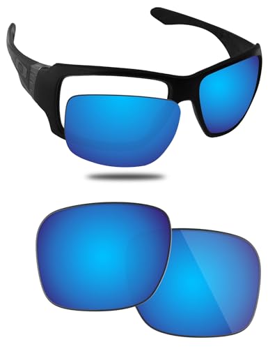 Image of Fiskr Polarized Lenses Replacement Compatible with Oakley Big Taco Sunglasses, Impact Resistant & Perfect Fit