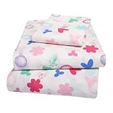 Franco DreamWorks Trolls Kids Luxury Bedding Super Soft Premium Cotton 3 Piece Sheet Set, Twin, (Officially Licensed Product)