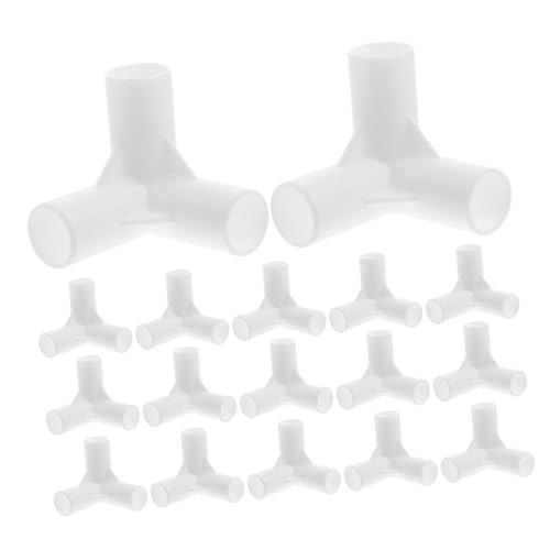 KICHOUSE 30 Piezas Accesorios para Tiendas De Campaña Al Aire Libre Conector De Esquina De Barra De Cortinas Piezas De Repuesto De Dosel Junta En t Soportes De Pabellón Adecuado Páginas