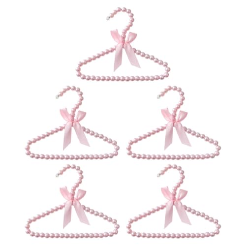 Cintres pour vêtements d'animaux rose anti-glisse DECHOUS 5pcs - 2