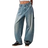 Convient à toutes les occasions : le jean ample pour femme est le choix parfait pour les fêtes entre amies. Vous pouvez l'associer avec un haut court, un caraco ou un haut ajusté. Personnalisez le vôtre en fonction de votre événement