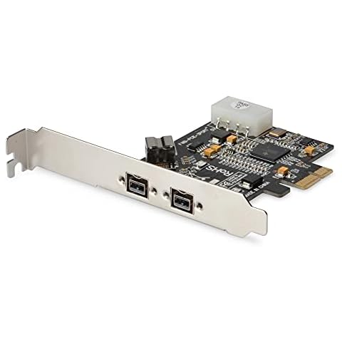 DIGITUS IO-Karte - PCIe - Firewire 800 1394b Schnittstellen-Karte - 3-Port - 2x 9-Pin extern & 1x 9-Pin intern Cover
