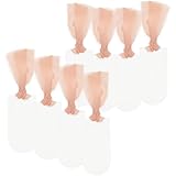 STOBAZA 10 Stück Acryl Sitzplatzschilder „reserviert“ für Hochzeitsstühle mit Band Stabile Platzreservierungsschilder für Hochzeit Kirche und Feier