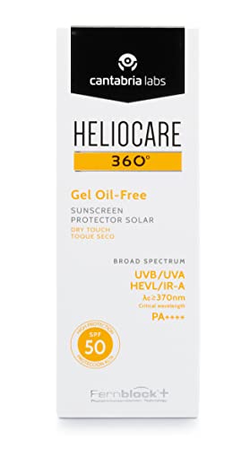 Heliocare 360° Gel oil-free dry touch SPF 50 (50 ml) desde 16,49€ | Mayo  2022