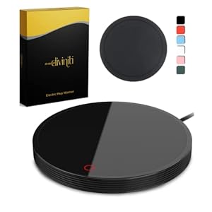 Coffee Mug Warmer for Desk – Electric Cup Warmer for Desk – 2-Setting Coffee Cup Warmer for Coffee – Safe, Easy-to-Use Mug Warmer Coffee Warmer for Desk Heated Coffee Mug DiviniTi (NO Mug Included)