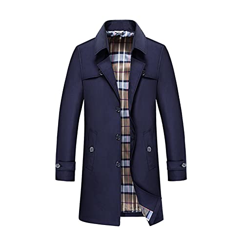 GUOCU Giubbotto Leggera Uomo Giacca a Vento Trincea Giubbino...