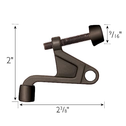 Design House 181867 Jumbo Hinge Pin Door Stops, Oil-Rubbed Bronze, 10-Pack #TOP4