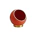 Posąg Home Decor Kreatywny luksusowy desktop dekoracje ornamenty salon stolik do przechowywania bin kosz na śmieci z przekąskami Dekoracja na biurko z rzeźbami (Color : Orange)