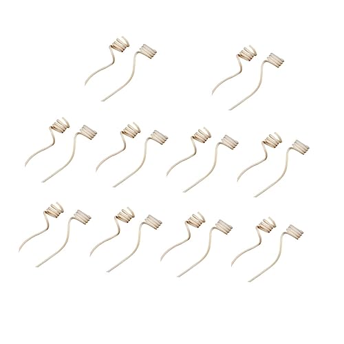 CORHAD 20pcs Rattan Diffuser Sticks Essential Oil Sticks Oil Diffuser Refill Home Fragrance Natural Aroma