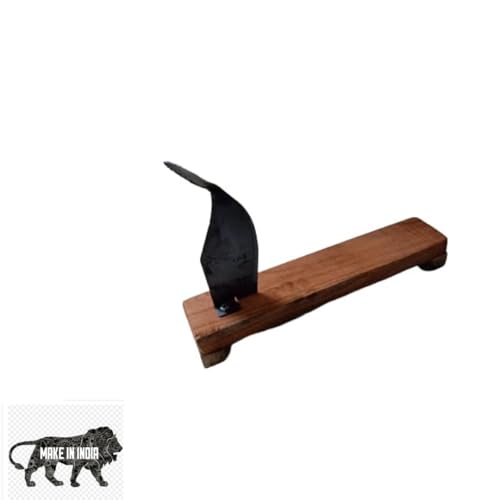 Vegetable Cutter Board Wood and Iron Cutter Kitchen, aruvamanai/v...