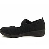 bailarinas deportivas mujer skechers Vegano Skechers Up-Lifted, Zapatillas Mujer, Black, 41 EU