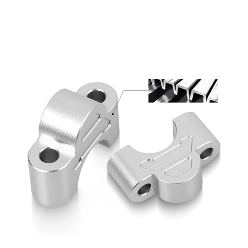 Abrazadera elevadora manillar DS625X y DS625 adaptadores de aluminio para moto de trail 5