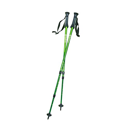 Outdoor Products Apex Trekking Pole Set (Black) (Lime)