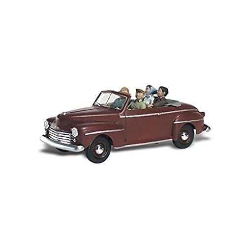 Voiture Jouet Piste N avec Figurines Intégrées Echelle N