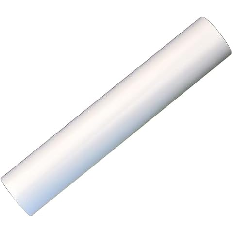 Manufacturer Direct PVC Pipe Sch40 4 Inch (4.0) White Custom Length - 1FT Cover