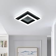 SENQIU Модерна светодиодна таванна лампа, 30W...