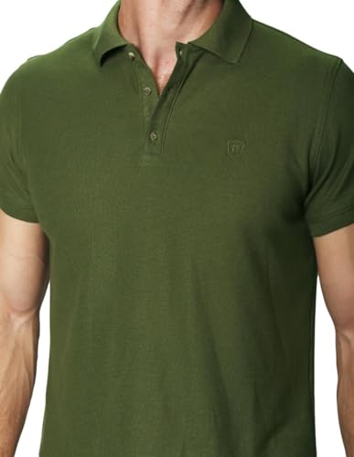 Ropa, Softlines Private Label polo verde Marca Bobois (3)
