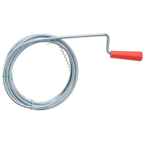 Desatascador - desatascador de muelle de 10 metros, ideal para tuberías obstruidas, flexible y resistente, facilita la limpieza de desagües.