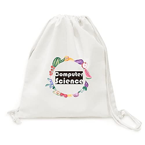 Sac en tissu pliable de cours et informatique au marché bio