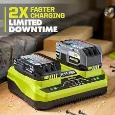 Ryobi ONE+ 18V Dual-Port Simultaneous Charger PCG005