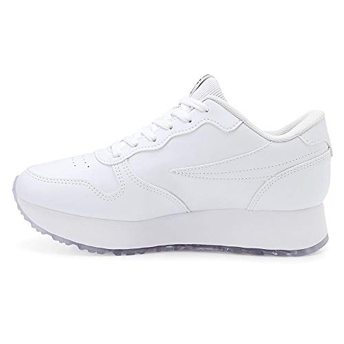 Fila, Euro Jogger Wedge SL, Tênis, Feminino, Branco, 39