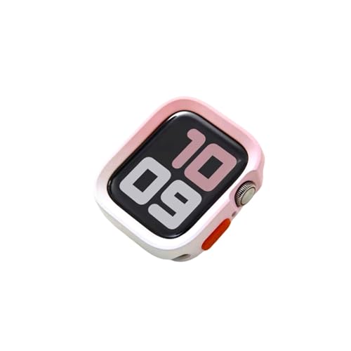 Coque Apple Watch rose et blanc pour protéger votre montre au sport