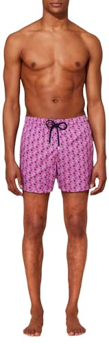 Men's Stretch Swim Trunks Micro Ronde des Tortues Rainbow3