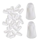 NIIIYTYB 36Pcs Ceramic Wire Nuts High Temperature Porcelain Connectors Heat-Resistant Electrical Twist Caps Weatherproof Outdoor Terminals Large Waterproof Ceramic Wire Nut Kit for Repairs End Caps
