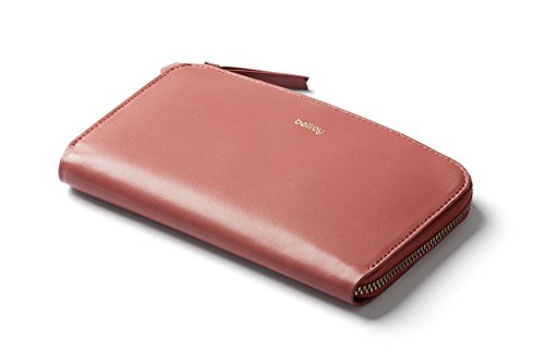 Preisvergleich Produktbild Bellroy Pocket, Damen Leder Geldbörse (für 6 Karten, Bargeld, Smartphone)-DeepBlush