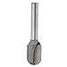 1/4'' Shank 1/2'' Cutting Diameter Double Flute Round Nose Bit