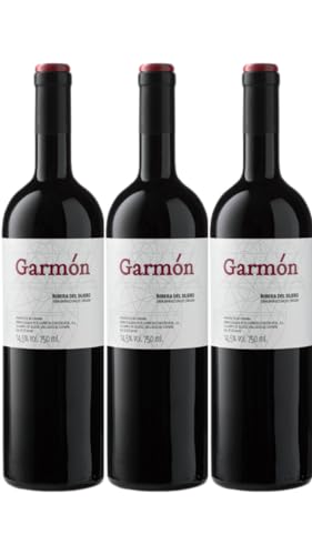 Pack 3 botellas Garmón – Ribera del Duero D.O. – 100% Tempranillo de viñedos viejos – Crianza en barrica de roble francés – Envío gratis