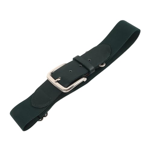 Baseball Belt Elastic Unisex Adjustable Waist Belt Pu Leather for Sports