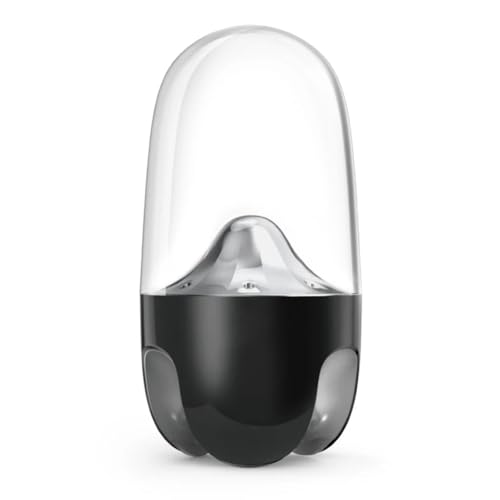 yomoe Tragbarer Kabelloser Wassertanz-Bluetooth-Lautsprecher, Stereo-Spiel-, Audio-Lautsprecher, Musikbrunnen, Lautsprecher, Schwarz
