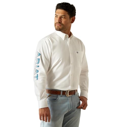Image of ARIAT Team Logo Twill Classic Fit Shirt
