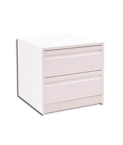 arelwood Cajonera para Armario Frente Postformado Cerezo Duero Montada 85x50-2 Cajones. Alto...