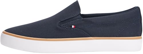 Tommy Hilfiger TH Hi Vulc Core Low II Slipon Fm0fm05514, Parte Superior Baja Hombre, Blue (Desert Sky), 48.5 EU