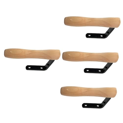 PRETYZOOM 4 Piezas mango de hierro titular mini tabla de planchar Accesorio para planchas de vapor mango del Mango de repuesto para de ropa. mango de caldera de vapor