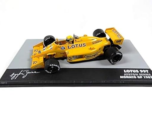 OPO 10 - Ayrton Senna Lotus 99T # 12 - Ganador Monaco GP Formule 1-1987 1:43 Altaya (708) | Ya disponible en tu tienda friki favorita! En mundofriki.es!