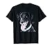Labrador Retriever Camisa Mujer Hombres Niños Negro Lab Dog Mom T Camiseta