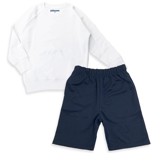 Amazon.co.jp: [ジースリースポーツ] 体操服 上下セット 長袖 ハーフ 