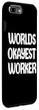 Zoom IMG-2 world s okayest worker funny