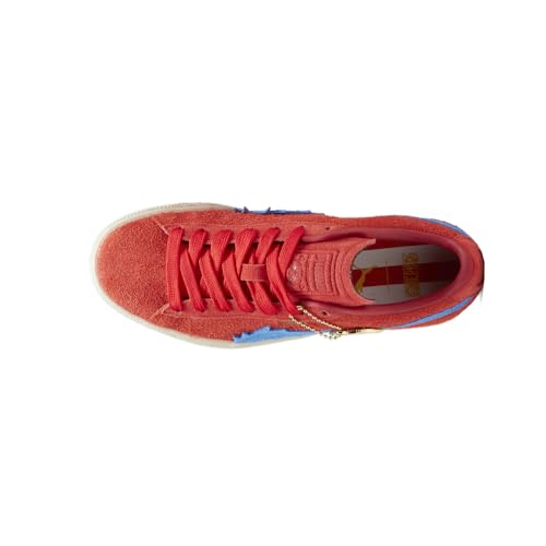PUMA Kids Boys Suede X Op Lace Up Sneakers Shoes Casual - Red4