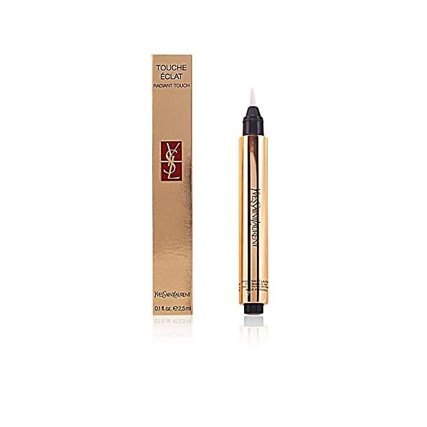 Yves Saint Laurent Touche Eclat Radiant Touch Concealer 0.08, No. 2 Luminous Ivory, 0.1 Ounce