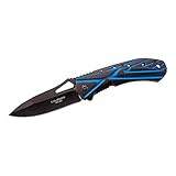 TECHNISCHE DATEN: Dieses Messer hat eine Klingenlänge von 8.7 cm und eine Heftlänge von 11.3 cm. Das Gewicht beträgt 134 g.
