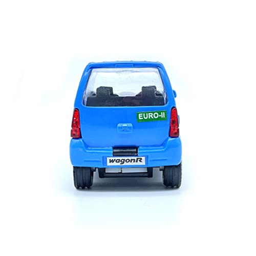 Image of Centy Toys Plastic Indian Passenger Train with Coaches & Railway Track, Pack of 19, Multicolour & Centy Toys Plastic Wagon-R Pull Back Car, Red