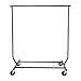 SSWBasics Clothing Rack - Rolling Collapsible Salesman Rack - EZ Fold Construction