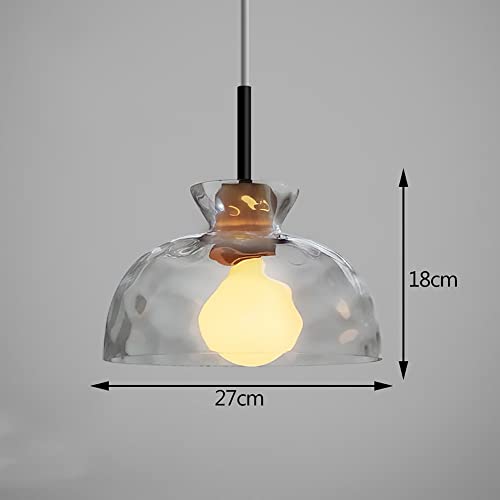Lámpara de techo de gota de madera para eliminar zonas oscuras en pasillos y dormitorios 7