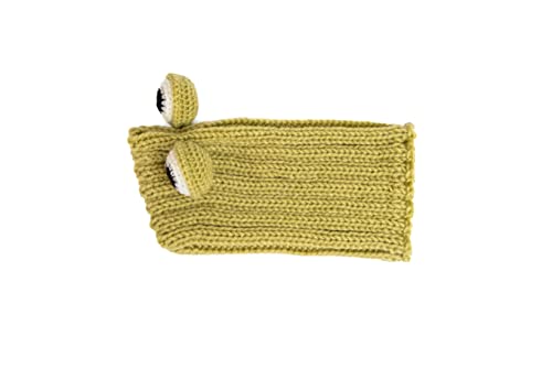 Zoo Snoods Frog Costume For Dogs & Cats Halloween (Medium) - No Flap Ear Wrap Hood For Pets, Dog Frog Ears For Winters, Christmas & New Year, Soft Yarn Ear Covers… #TOP3