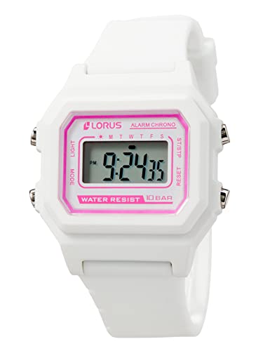 Lorus Kids - Chronograph Edelstahl und Kunststoff mit Silikonband R2321NX9 Cover