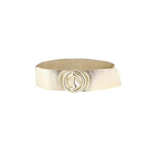 Ceinture femme large en cuir véritable italien, l'élégance d'une taille haute